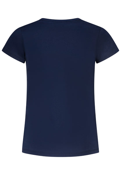 Salt and Pepper T-Shirt Regenbogen true navy