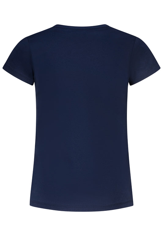 Salt and Pepper T-Shirt Regenbogen true navy