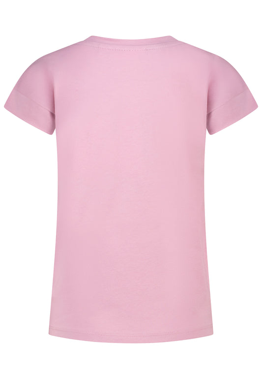 Salt and Pepper T-Shirt Herz Wendepailletten misty mauve
