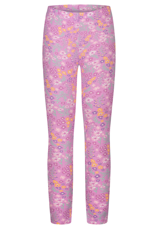 Topo Legging Blümchen misty mauve - Musterteil