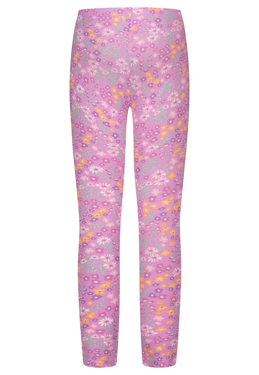 Topo Legging Blümchen misty mauve - Musterteil