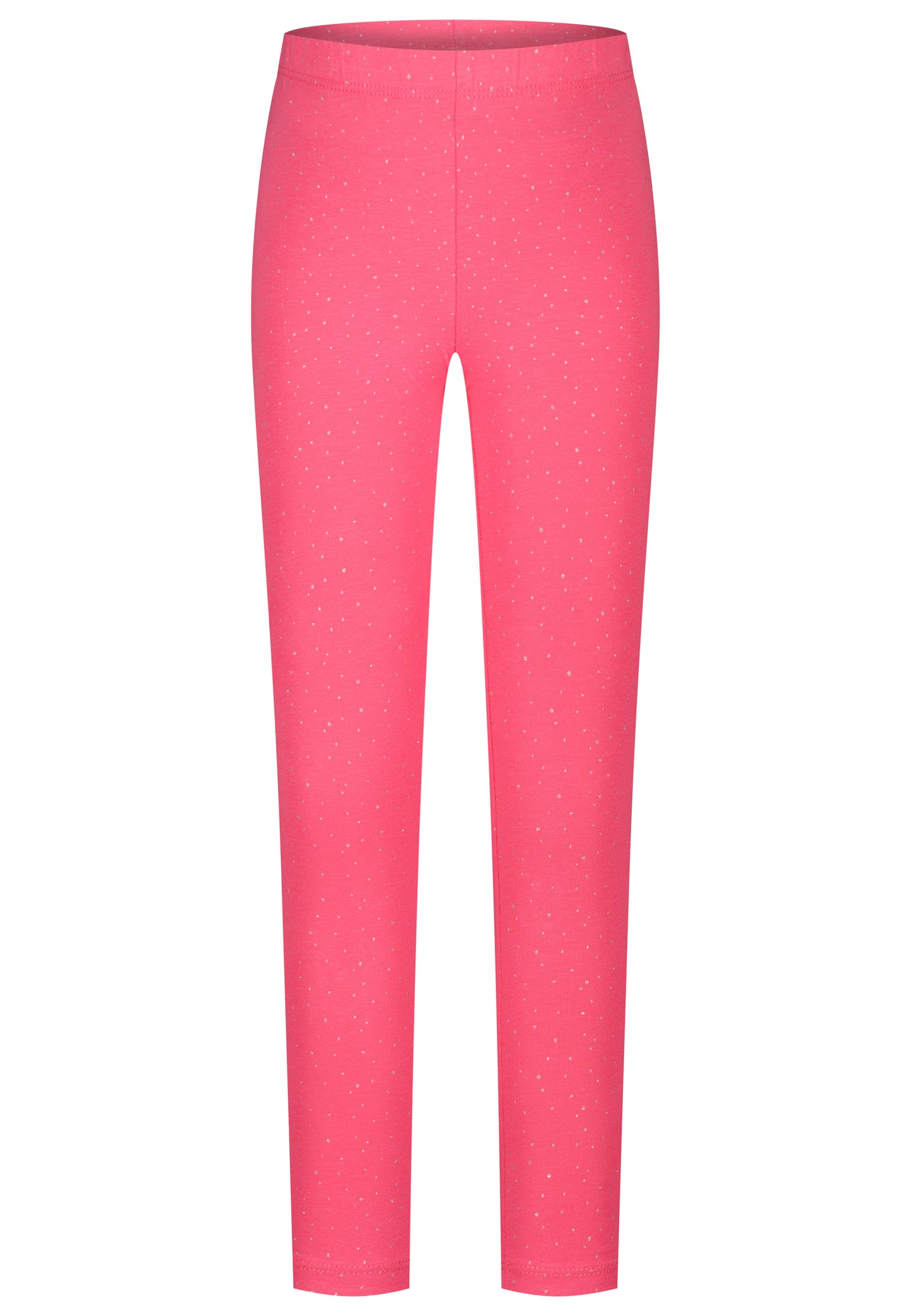 Topo Basic Legging Glitzerpünktchen shocking pink - Musterteil