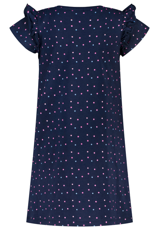 Topo Kleid mit Tasche Wendepailletten true navy - Musterteil