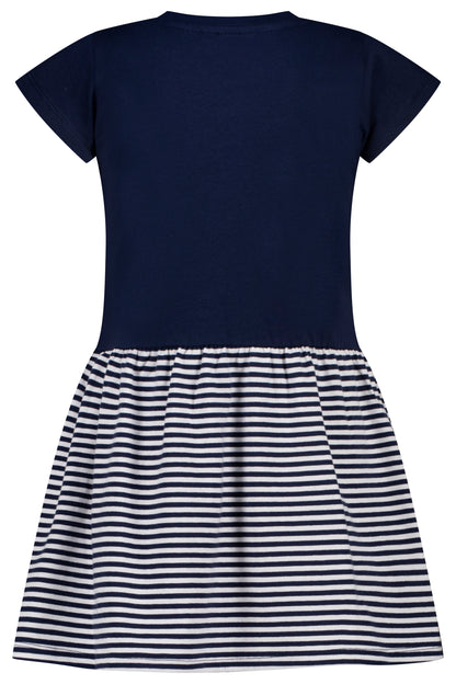 Salt and Pepper Shirtkleid Regenbogen true navy