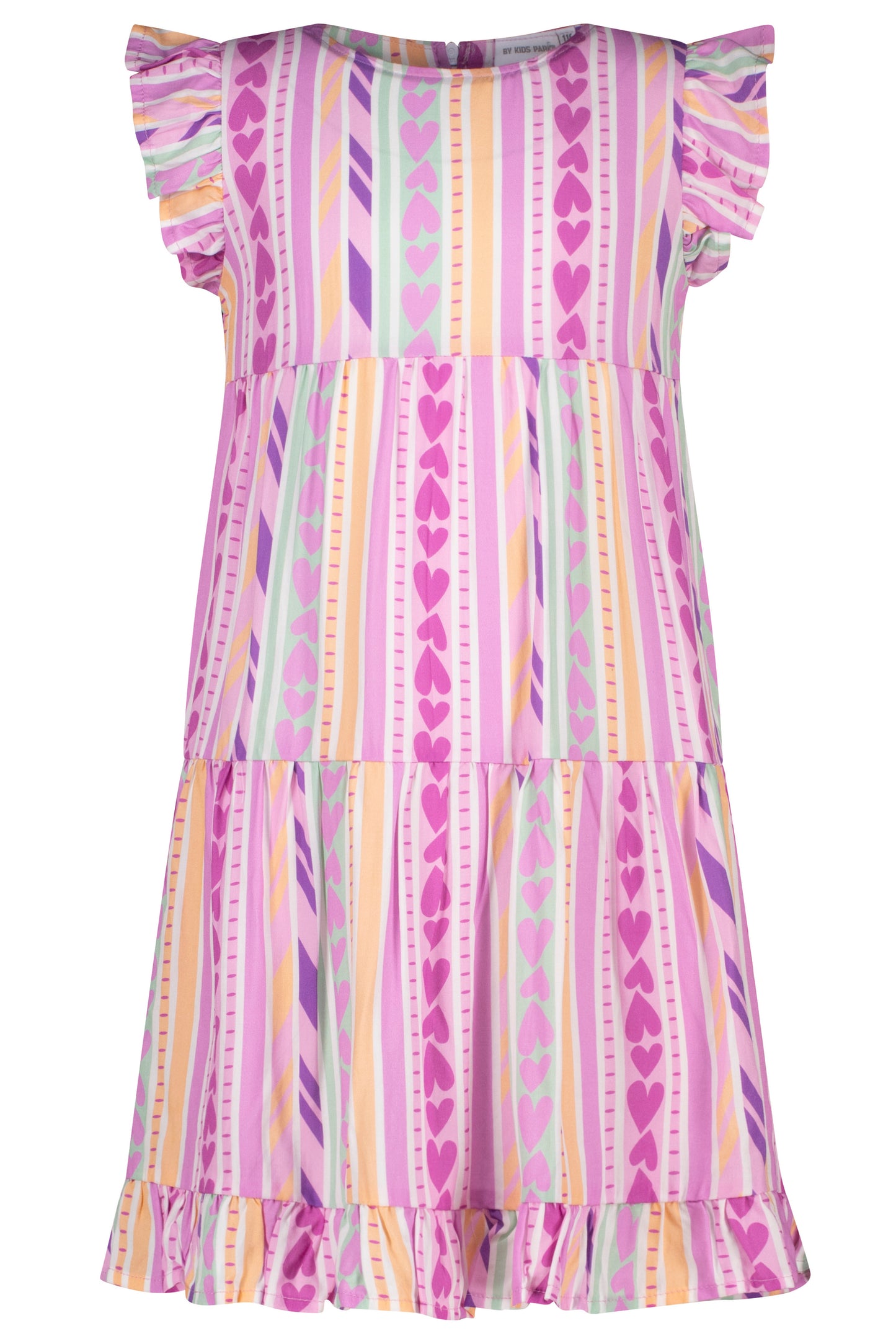 Topo Shirtkleid Streifen multicolor - Musterteil
