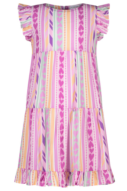 Topo Shirtkleid Streifen multicolor - Musterteil
