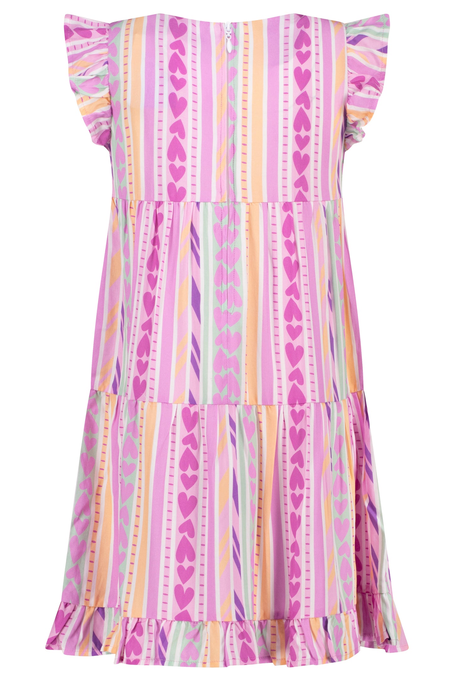 Topo Shirtkleid Streifen multicolor - Musterteil