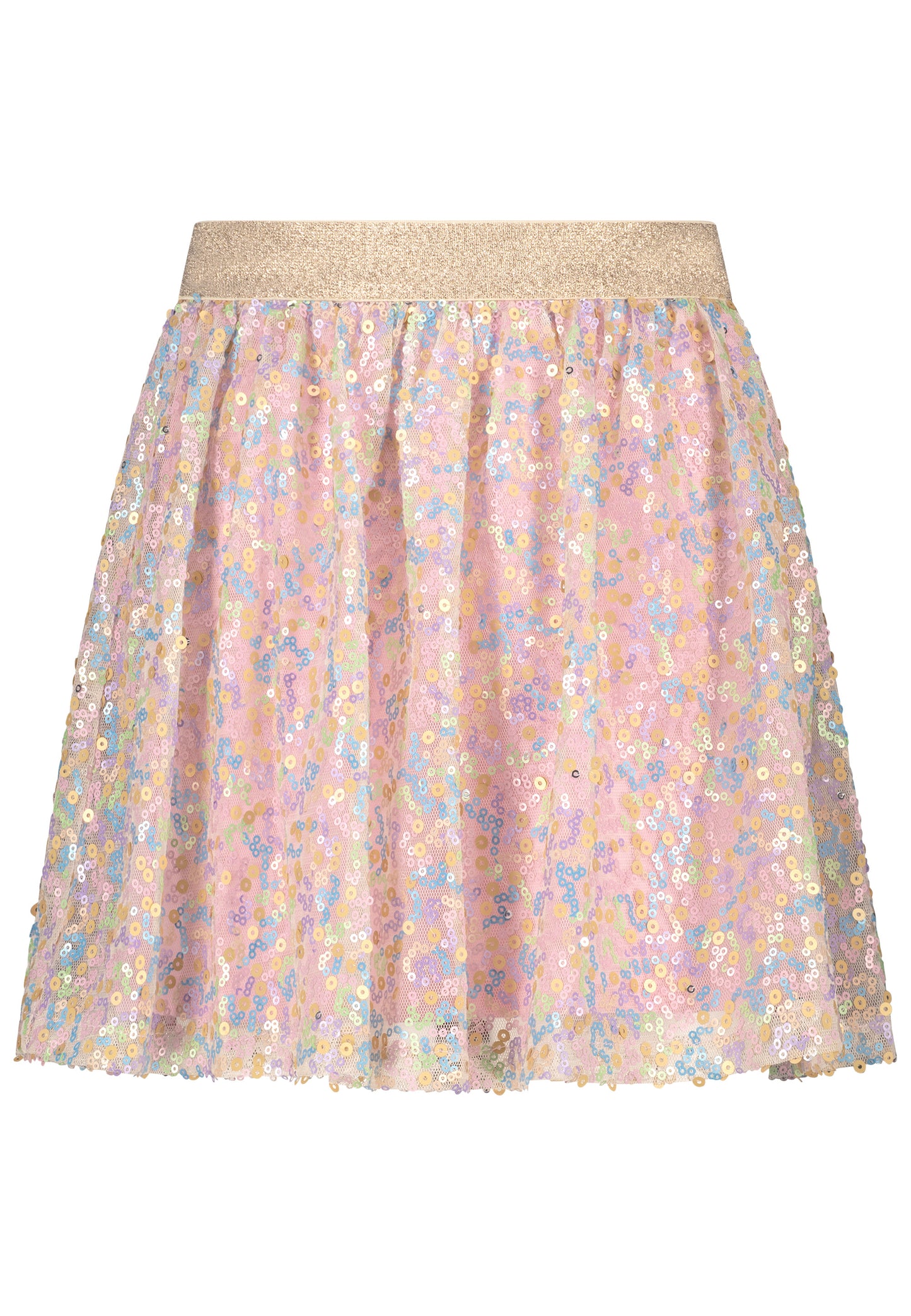 Topo Tüllrock Pailletten candy rose - Musterteil