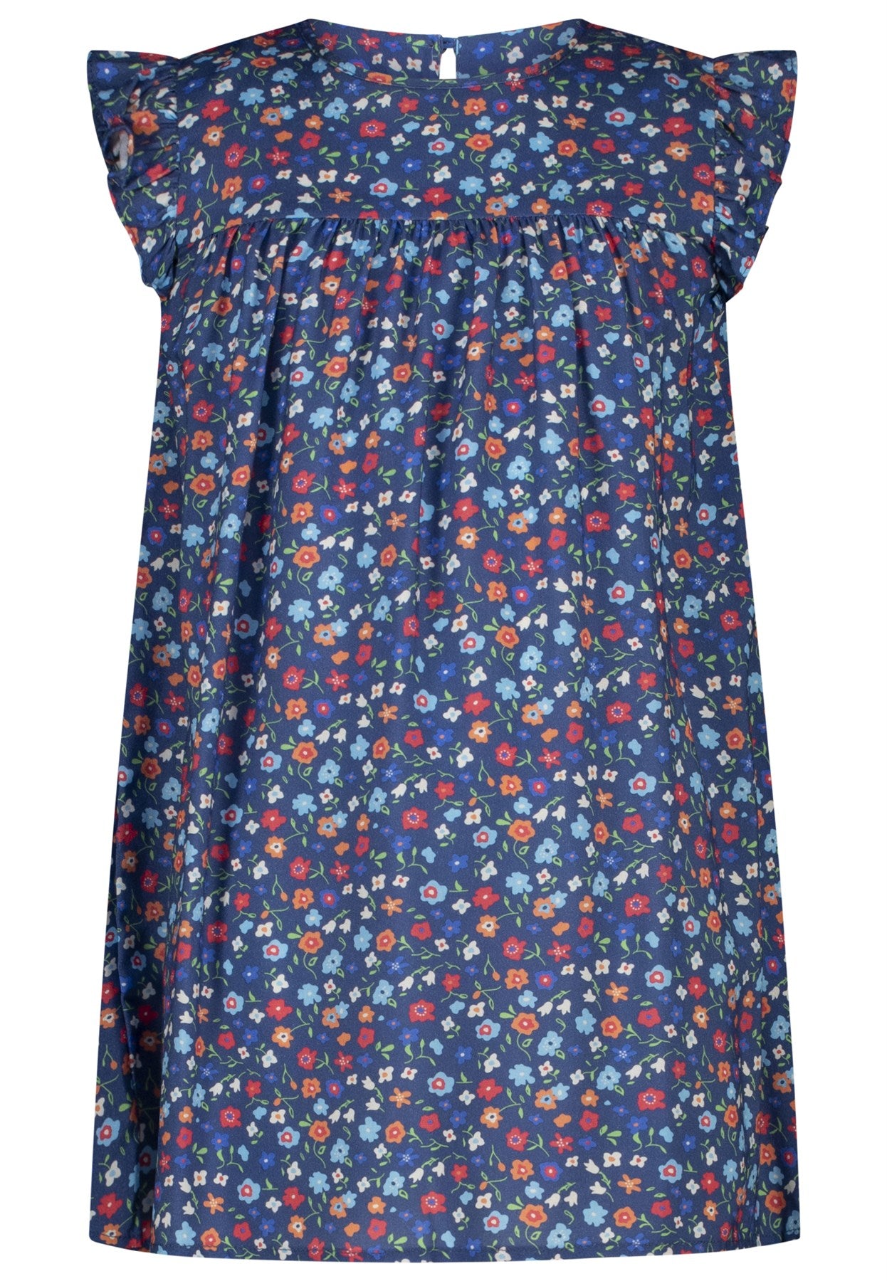 Salt and Pepper Sommerkleid Blümchen allover navy - Musterteil