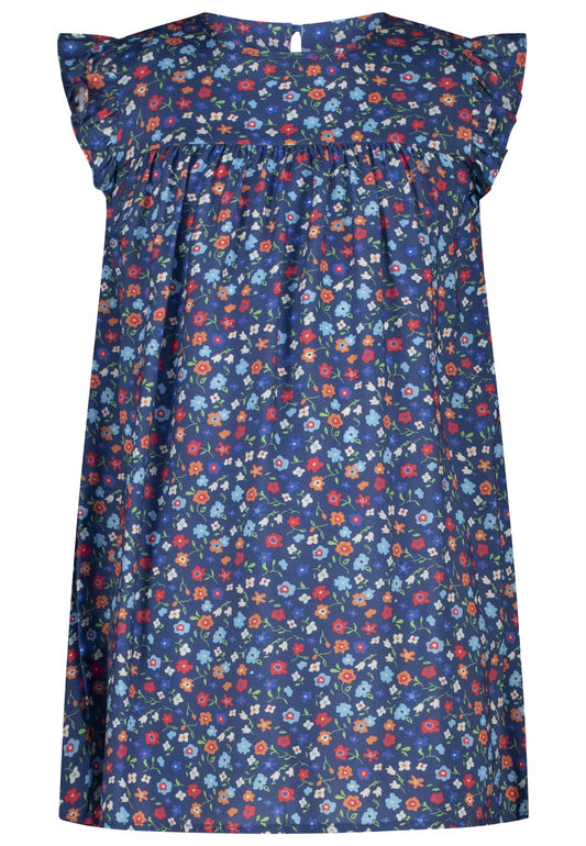 Salt and Pepper Sommerkleid Blümchen allover navy - Musterteil