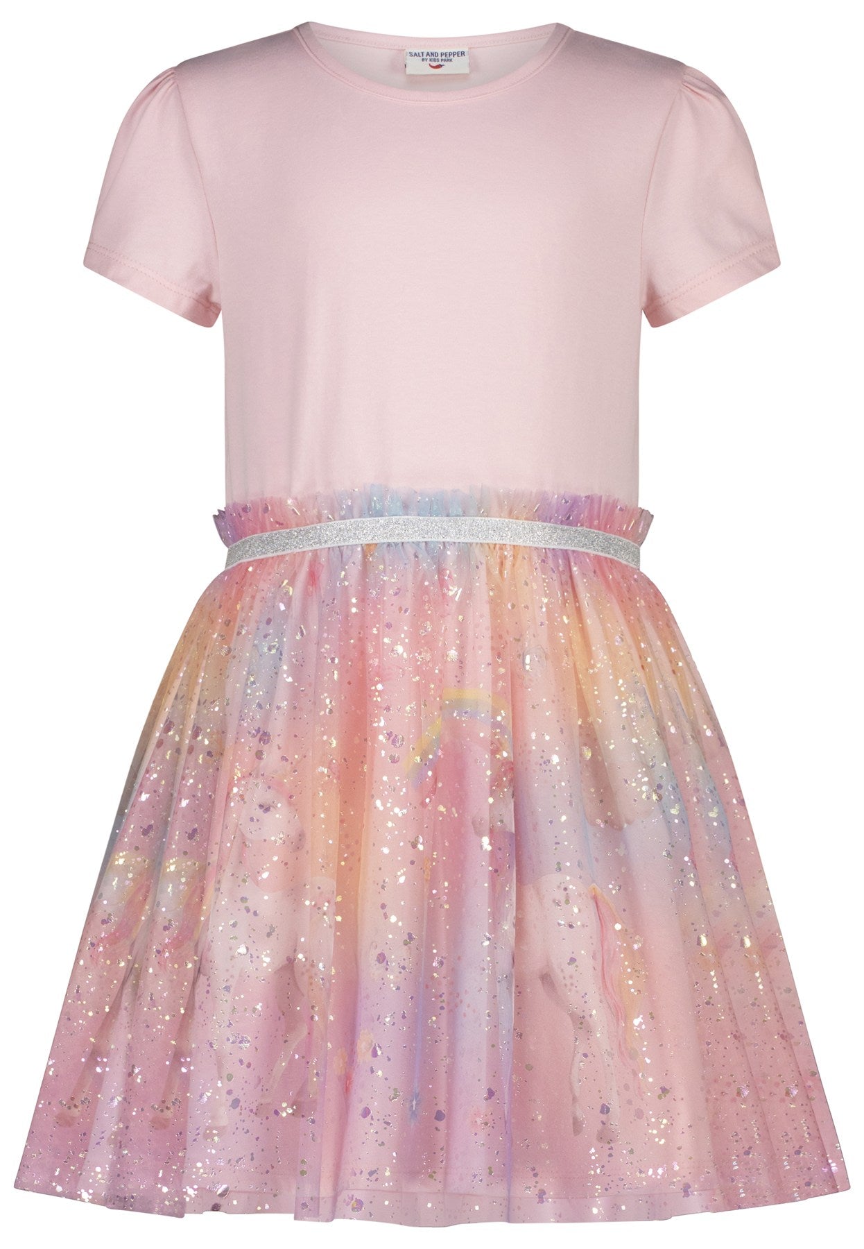 Salt and Pepper Shirtkleid Tüllrock candy rose - Musterteil