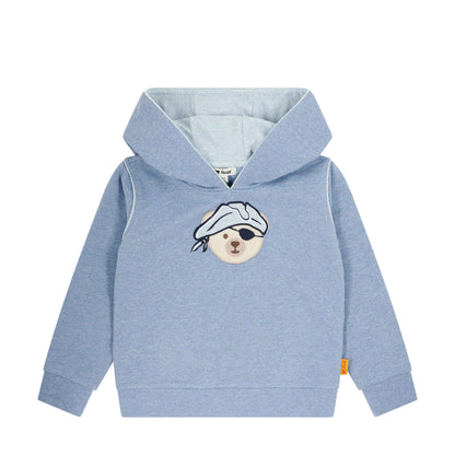 Steiff Kapuzensweat Piratenteddy bijou blue