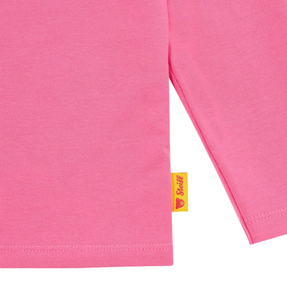 Steiff Shirt Teddykopf Tüllblume hot pink