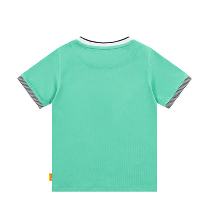 Steiff T-Shirt Teddykopf Basecap winter green