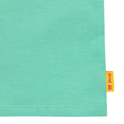 Steiff T-Shirt Teddykopf Basecap winter green