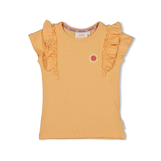 JUBEL T-Shirt Sunny side up apricot