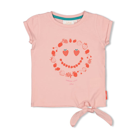 JUBEL T-Shirt Berry Nice Knoten light pink