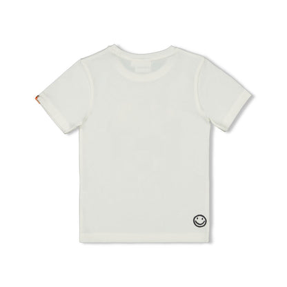 STURDY T-Shirt Checkmate offwhite