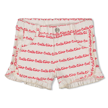 JUBEL Shorts Ciao Bella allover natur