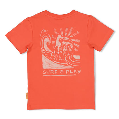 STURDY T-Shirt Happy Rio koralle