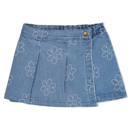 JUBEL Jeans-Skorts Rolling into Spring denim