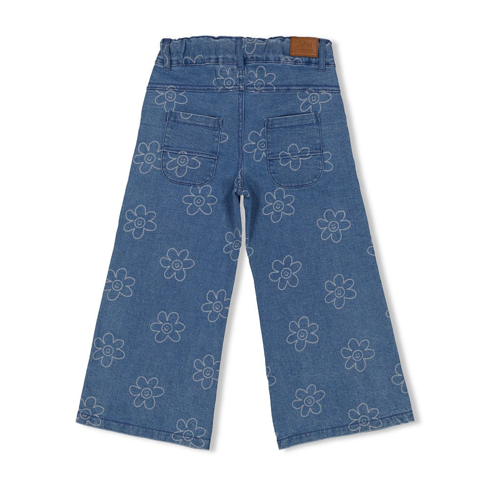 JUBEL Jeans Rolling into Spring Wide Leg denim