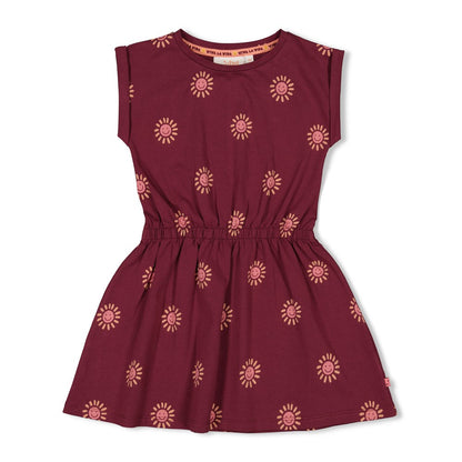 JUBEL Kleid Salsa Sunset Sonne bordeaux