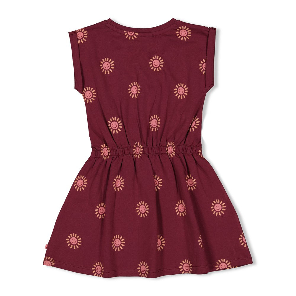 JUBEL Kleid Salsa Sunset Sonne bordeaux