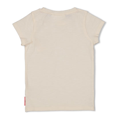 JUBEL T-Shirt Salsa Sunset Häkeltasche natur