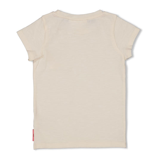 JUBEL T-Shirt Salsa Sunset Häkeltasche natur