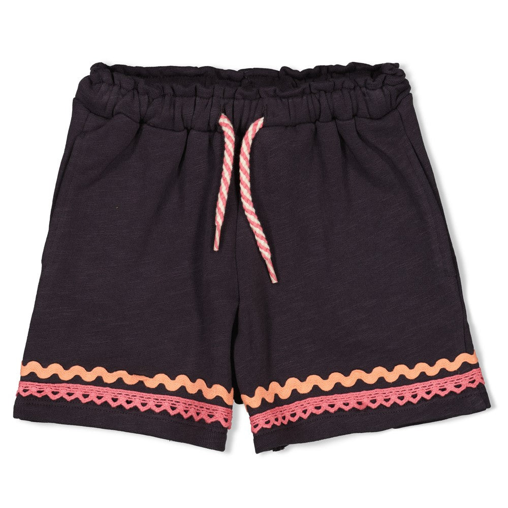 JUBEL Sweatshorts Salsa Sunset anthrazit