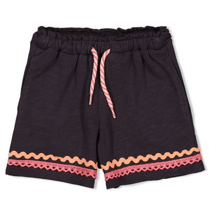 JUBEL Sweatshorts Salsa Sunset anthrazit