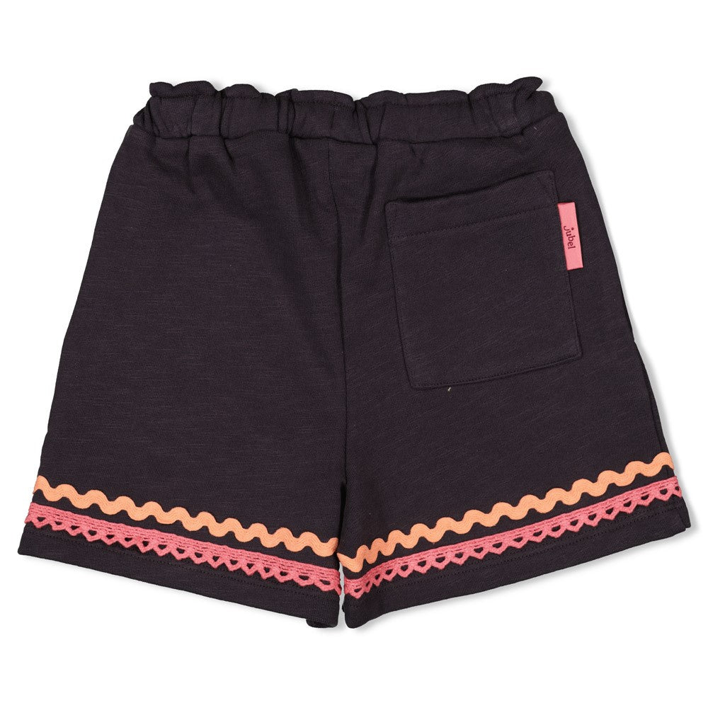 JUBEL Sweatshorts Salsa Sunset anthrazit