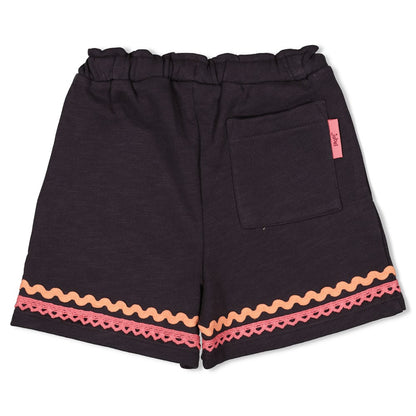 JUBEL Sweatshorts Salsa Sunset anthrazit