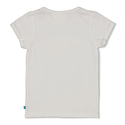 JUBEL T-Shirt Lazy Lagoon Muscheln weiß