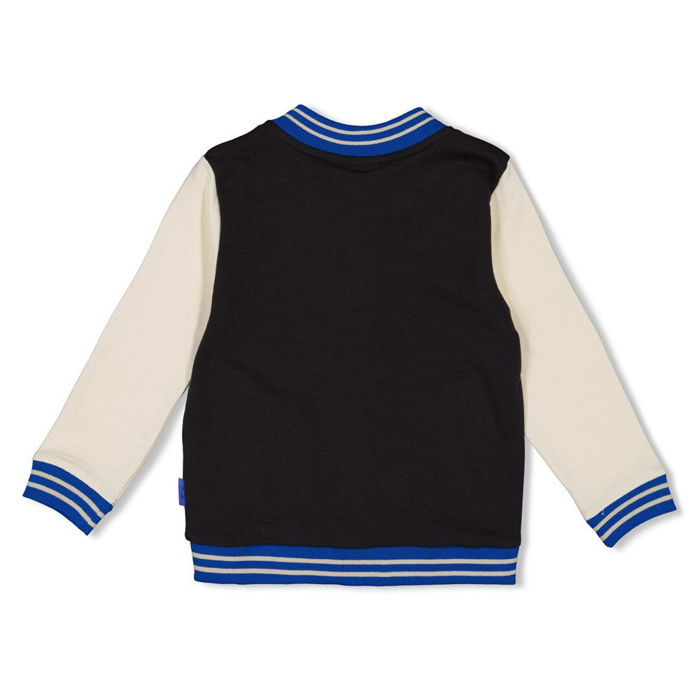 STURDY Sweatjacke Run the Day anthrazit