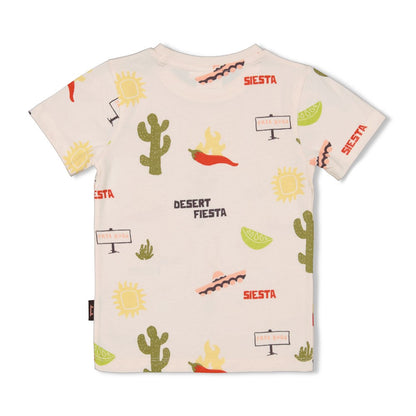 STURDY T-Shirt Desert Fiesta allover natur