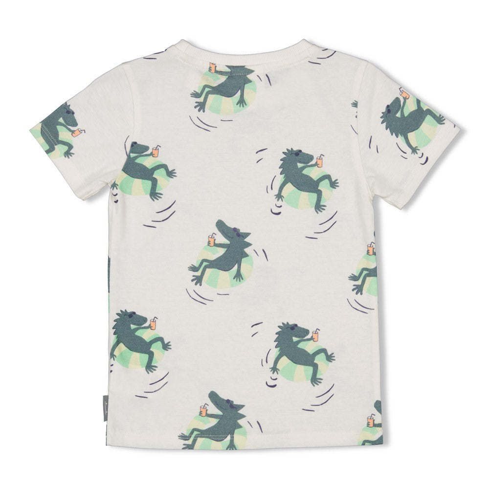 STURDY T-Shirt Lagoon Legends allover weiß