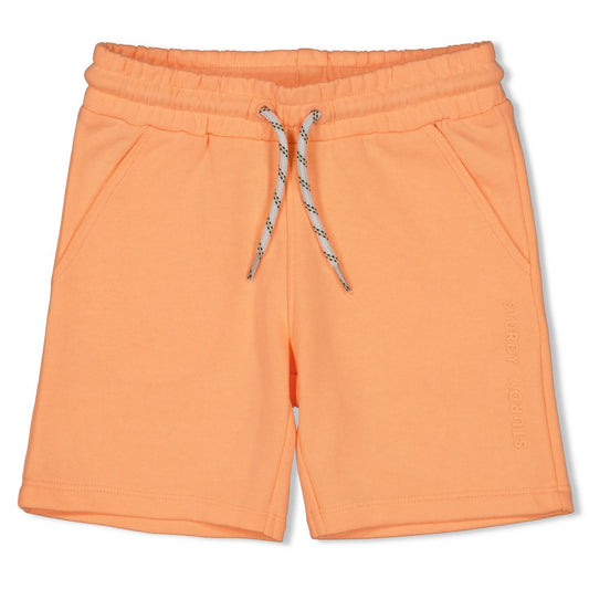 STURDY Sweatshorts Lagoon Legends neon orange