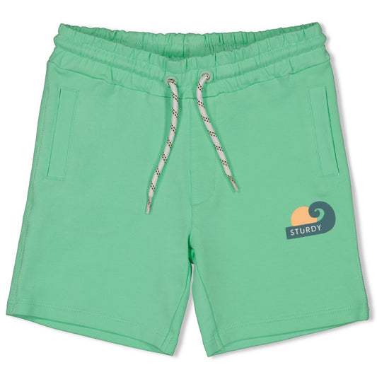 STURDY Sweatshorts Lagoon Legends grün