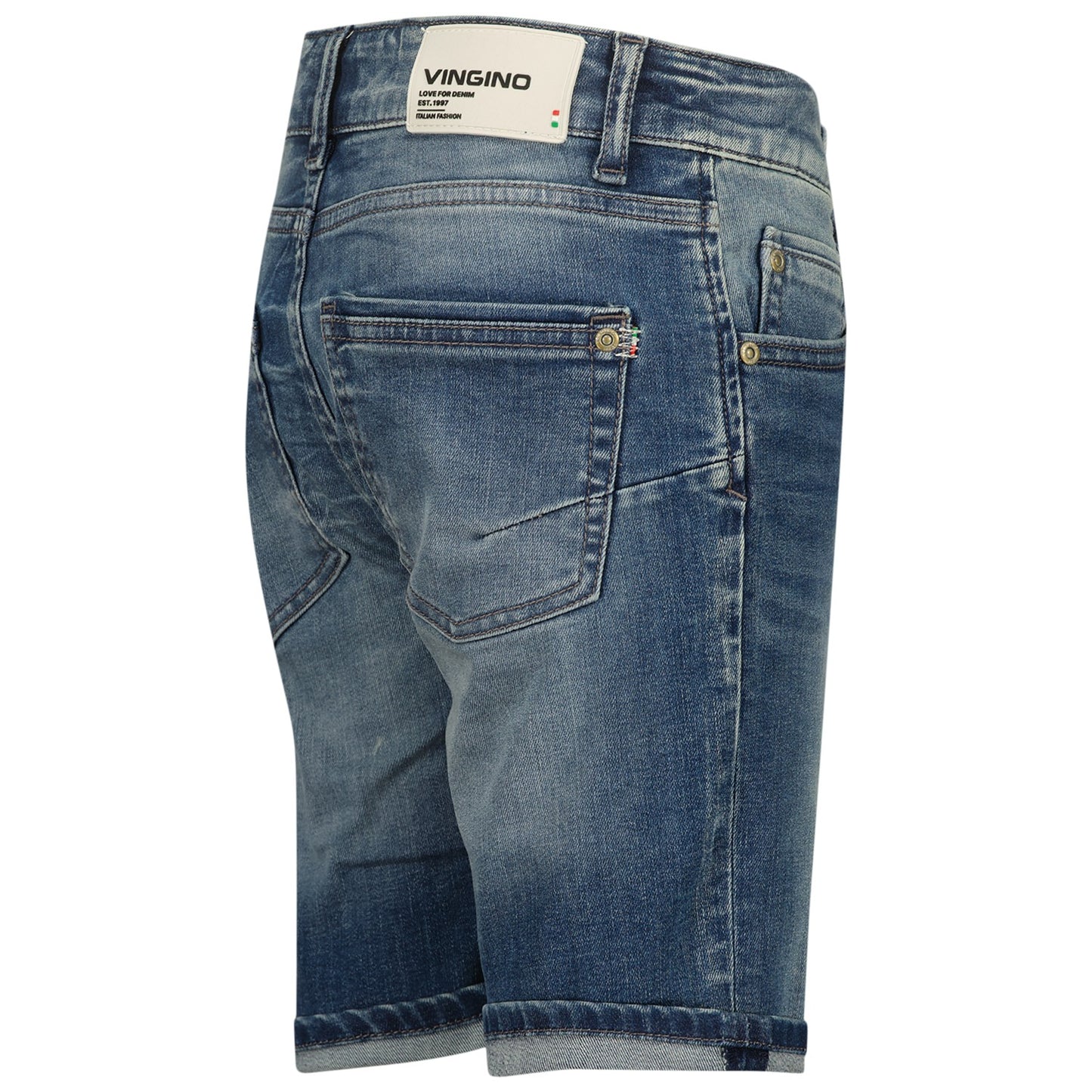 VINGINO Jeansshorts CHARLIE mid blue wash