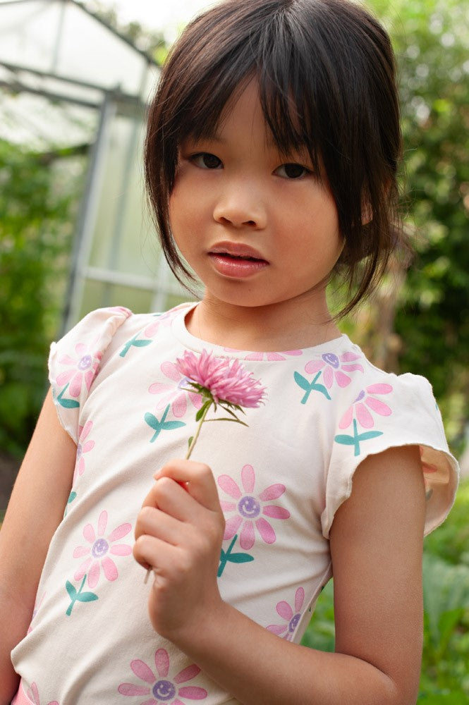 JUBEL T-Shirt Rolling into spring allover natur