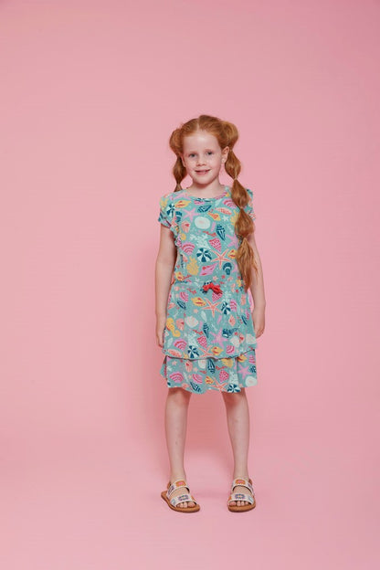 JUBEL Kleid Lazy Lagoon jade grün