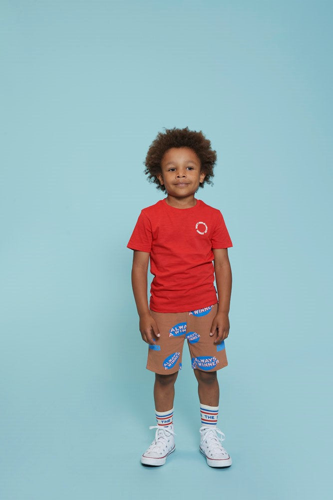 STURDY Sweatshorts Run the Day haselnuß