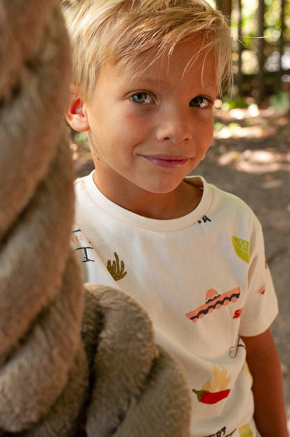 STURDY T-Shirt Desert Fiesta allover natur