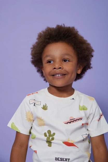 STURDY T-Shirt Desert Fiesta allover natur