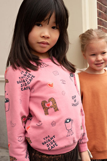 JUBEL Sweatshirt City Chic allover pink