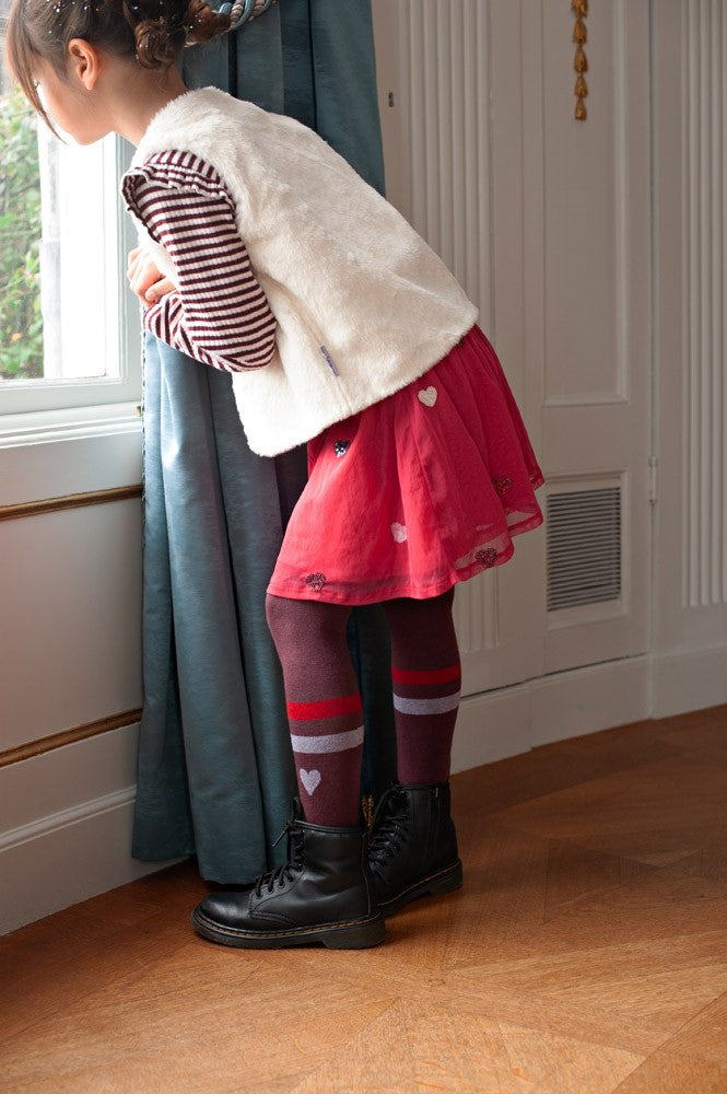 JUBEL Strumpfhose Daily Princess bordeaux