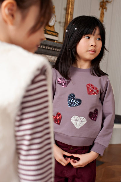JUBEL Sweatshirt Daily Princess flieder