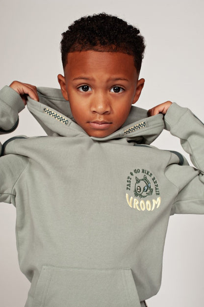 STURDY Kapuzensweat / Hoodie Fix it jade green
